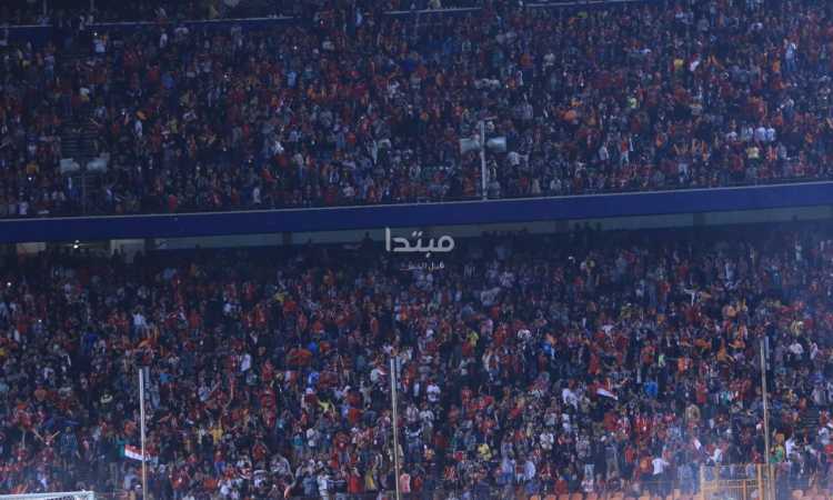 الجمهور فى استاد القاهرة - خلال مباراة قبل نهائى أمم إفريقيا تحت 23 سنة