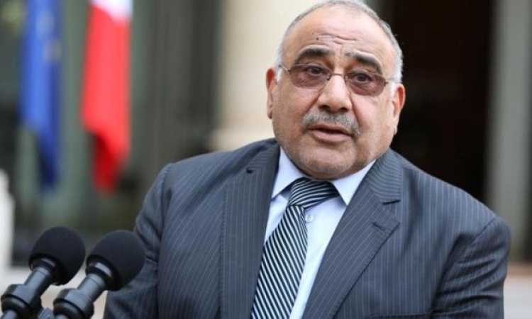 رئيس الوزراء العراقى عادل عبد المهدى