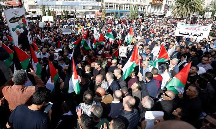 تظاهرات فلسطين