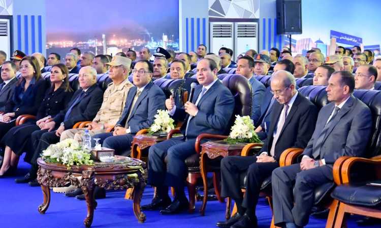 السيسى فى دمياط ‎