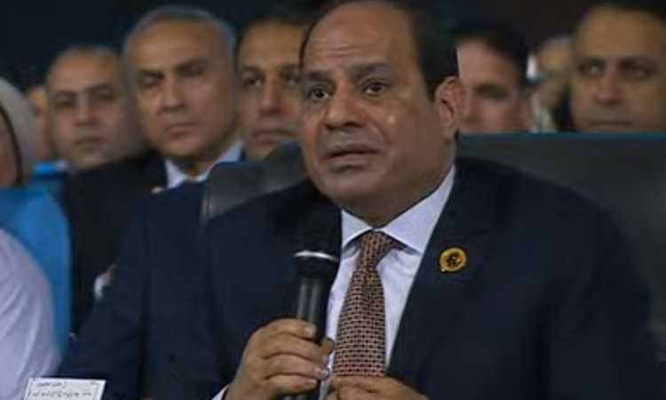الرئيس السيسى فى منتدى شباب العالم