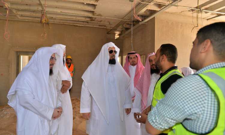 صورة أرشيفية لافتتاح مبنى هيئة الأمر بالمعروف في محافظة رياض الخبراء