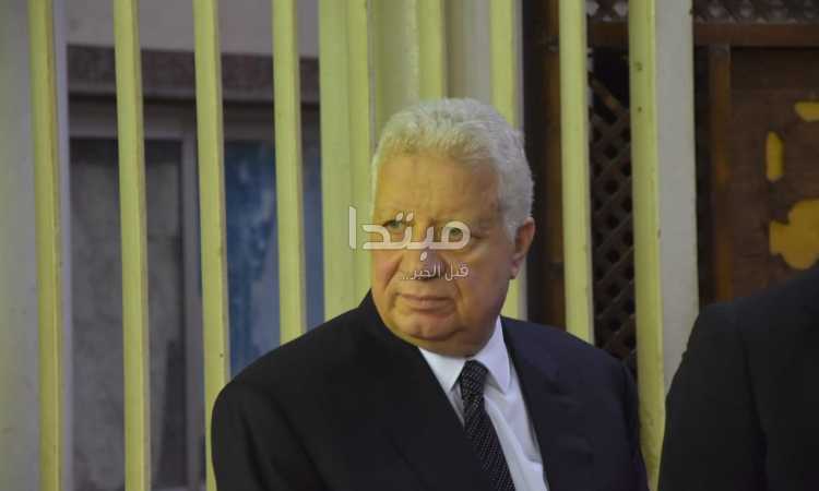 عزاء شقيقة مرتضى منصور