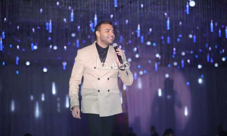 رامى صبرى يتألق فى سهرة رأس السنة الجديدة