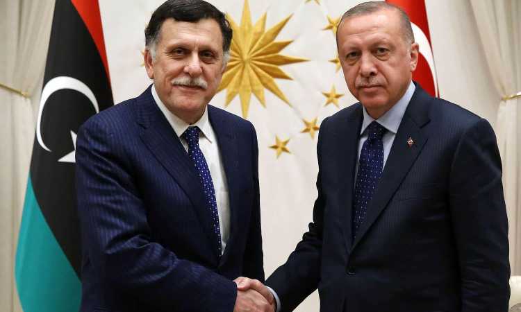 أردوغان والسراج
