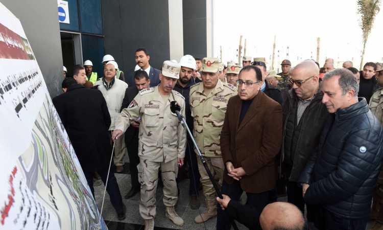 رئيس الوزراء فى المدينة الرياضية بالعاصمة الإدراية