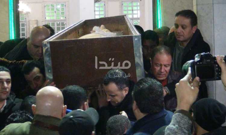 جنازة والد إيهاب توفيق
