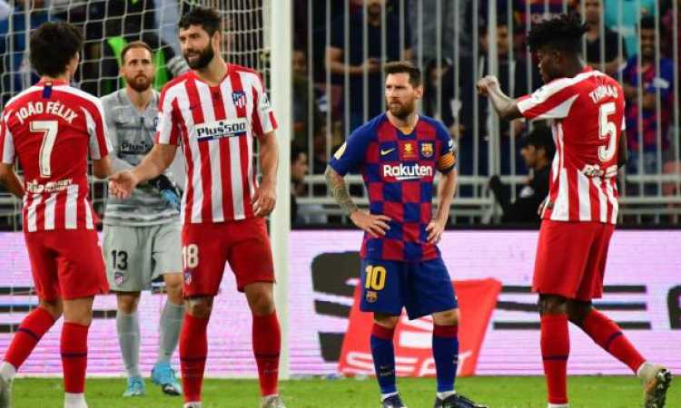 برشلونة وأتلتيكو مدريد