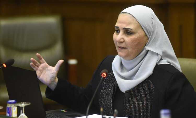 وزيرة التضامن الاجتماعى الدكتورة نيفين القباج
