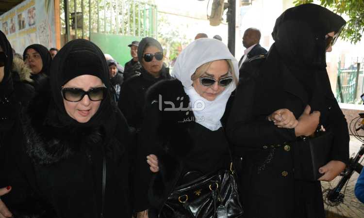 تشييع جثمان الفنانة ماجدة الصباحى