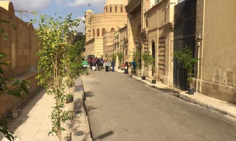 تشجير منطقة مارجرجس