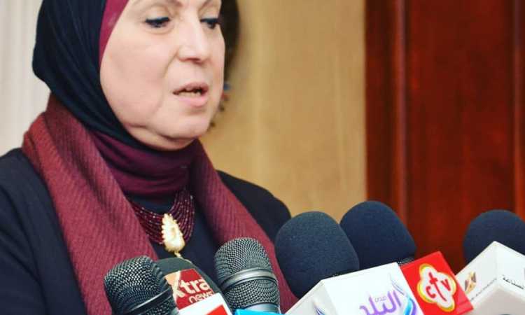 نيفين جامع وزيرة التجارة والصناعة