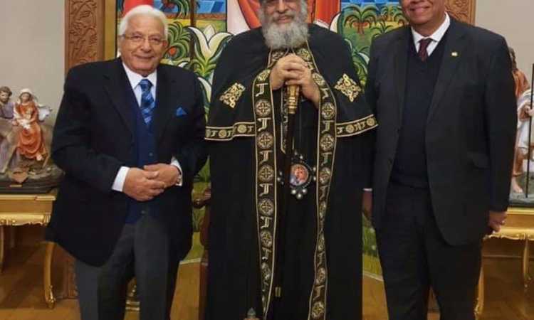 البابا تواضروس والدكتور أحمد عكاشة