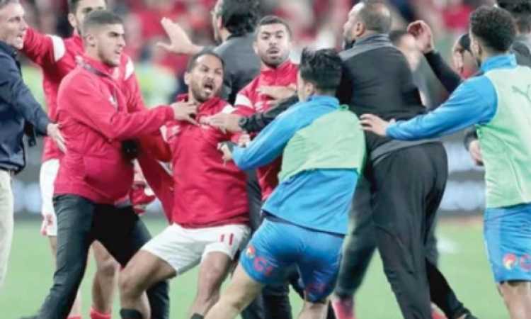 اشتباكات الأهلى والزمالك