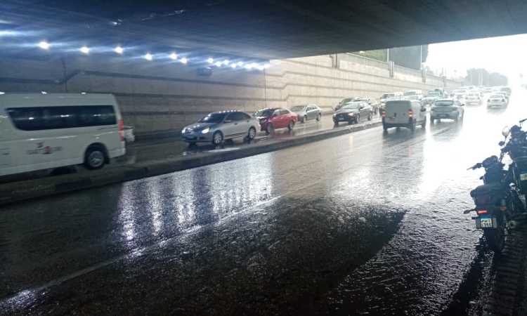 شفط مياه الأمطار