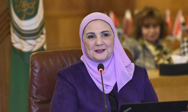 نيفين القباج وزيرة التضامن الاجتماعى