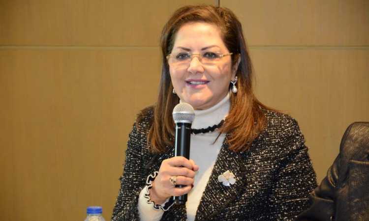 هالة السعيد  وزيرة التخطيط والتنمية الاقتصادية