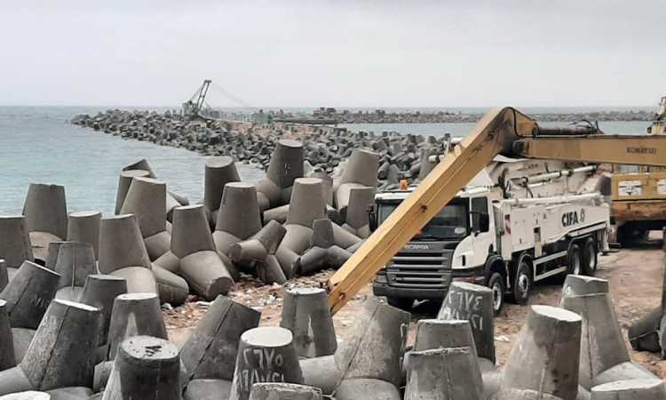 مشروعات حماية الشواطئ في الإسكندرية