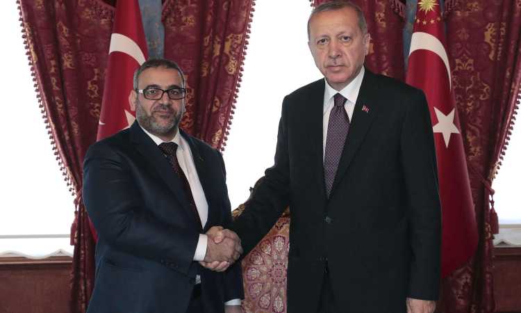 أردوغان وخالد المشرى