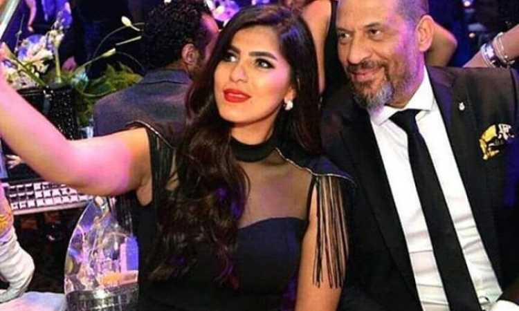 ماجد المصرى وزوجته
