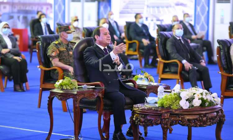 السيسى يفتتح عددا من المشروعات التنموية بمحافظة السويس
