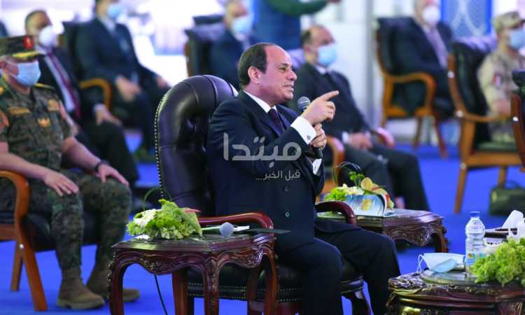 السيسى يفتتح عددا من المشروعات التنموية بمحافظة السويس