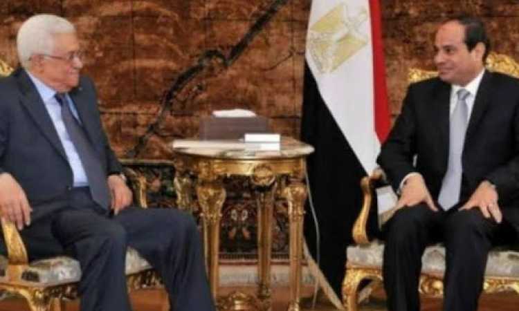 السيسى وأبومازن