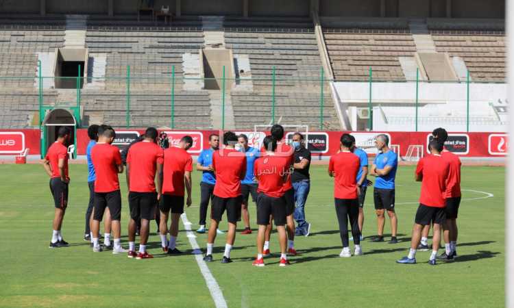 تمرين الأهلى