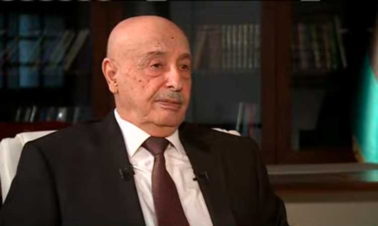 المستشار عقيلة صالح رئيس مجلس النواب الليبى
