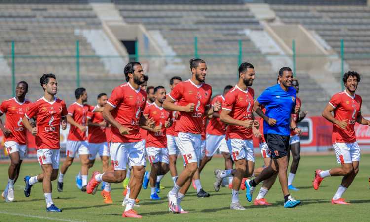 تمرين الأهلى