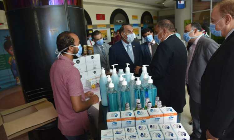 الهيئة العربية للتصنيع تدعم مستشفى 57357