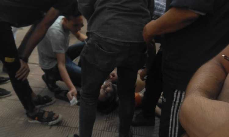 إصابة شاب بمحطة مترو عزبة النخل