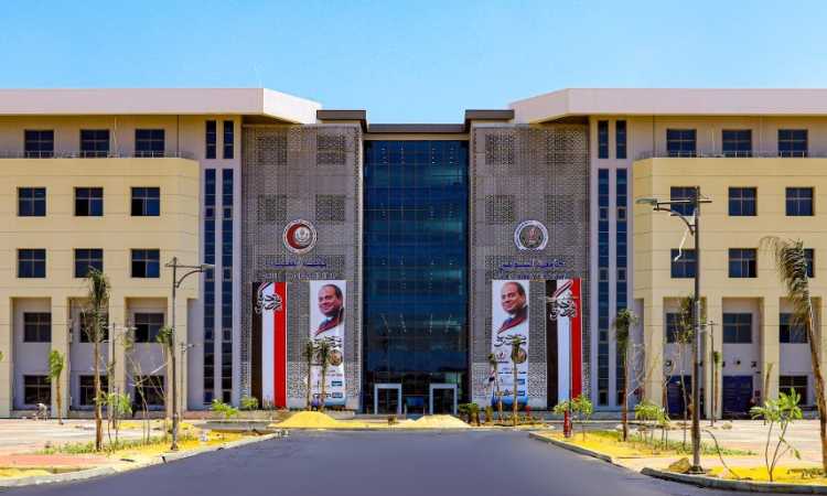 التوسعات الجديدة بجامعة السويس