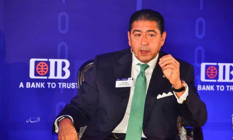 هشام عز العرب رئيس مجلس إدارة البنك التجارى الدولى