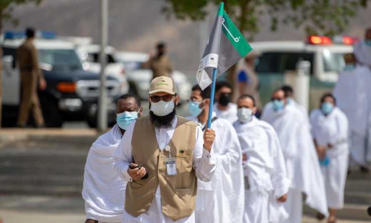 إجراءات انتقال الحجاج من منى إلى عرفة