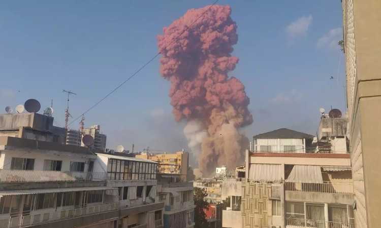انفجار  لبنان