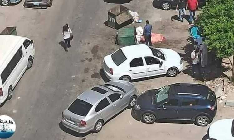 العثور على جثة سيدة بصندوق قمامة بالإسكندرية