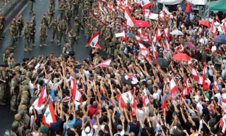 تظاهرات لبنان