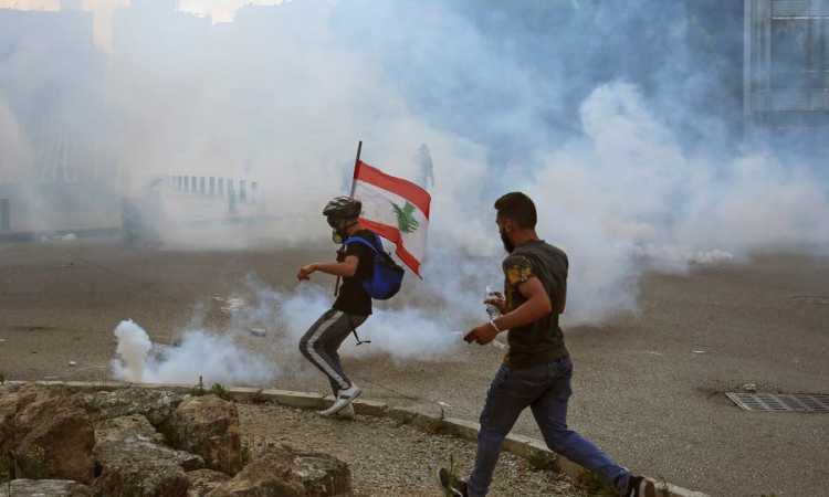مظاهرات بيروت