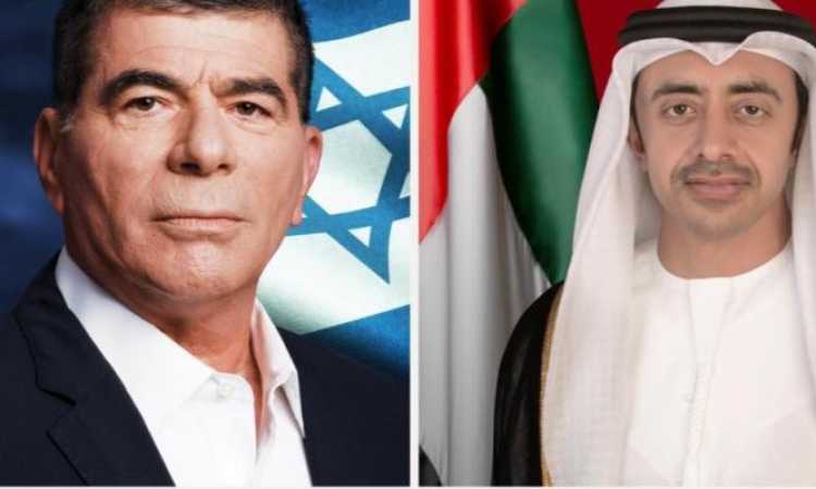 الشيخ عبدالله بن زايد وغابى أشكنازى