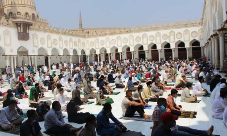 صلاة الجمعة بالجامع الأزهر