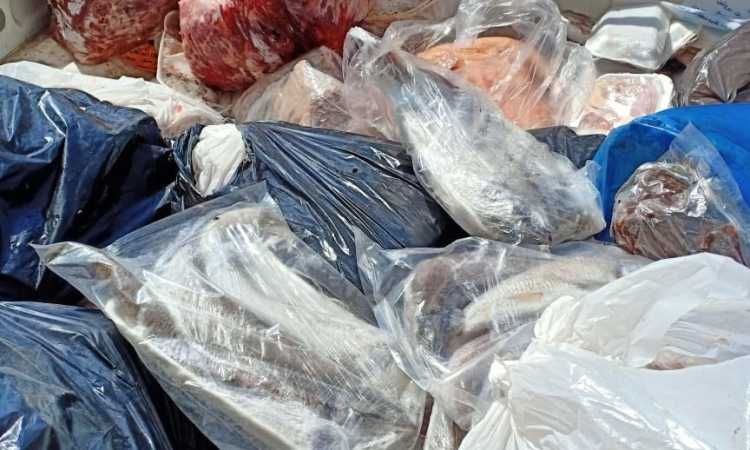 ضبط 18 طن دواجن ولحوم فاسدة بالجيزة