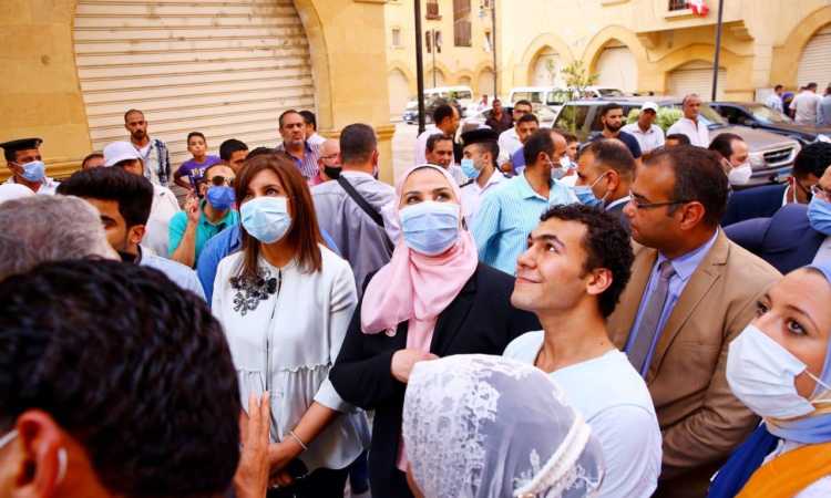 وزيرتا التضامن والهجرة تتفقدان حى روضة السيدة زينب