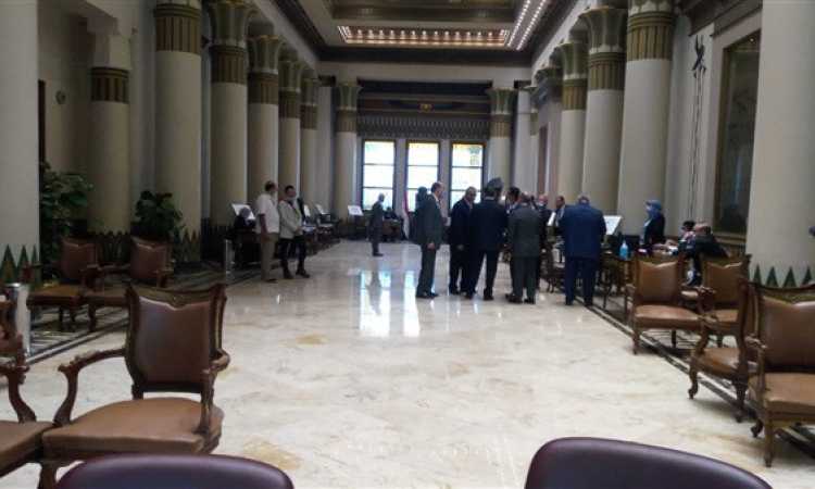 استقبال أعضاء مجلس الشيوخ