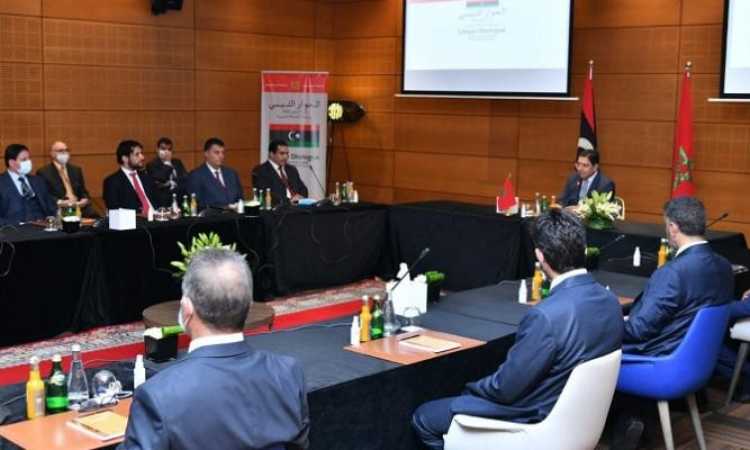 الحوار الليبى فى المغرب