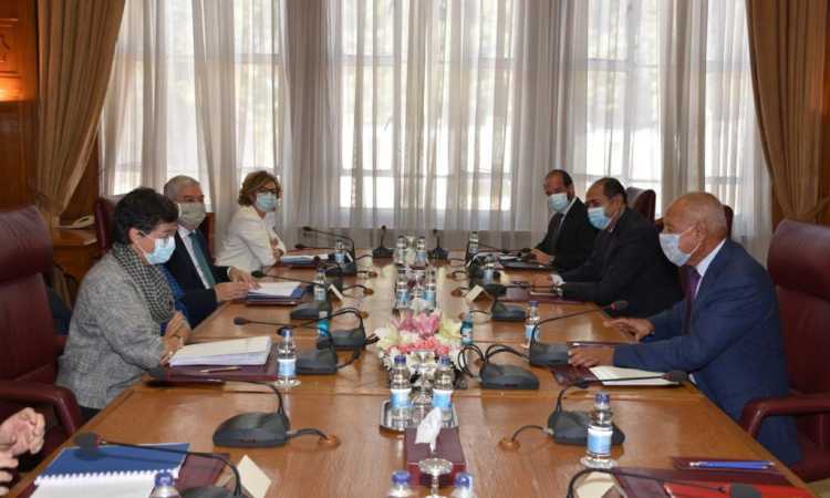 أبو الغيط ووزيرة خارجية إسبانيا