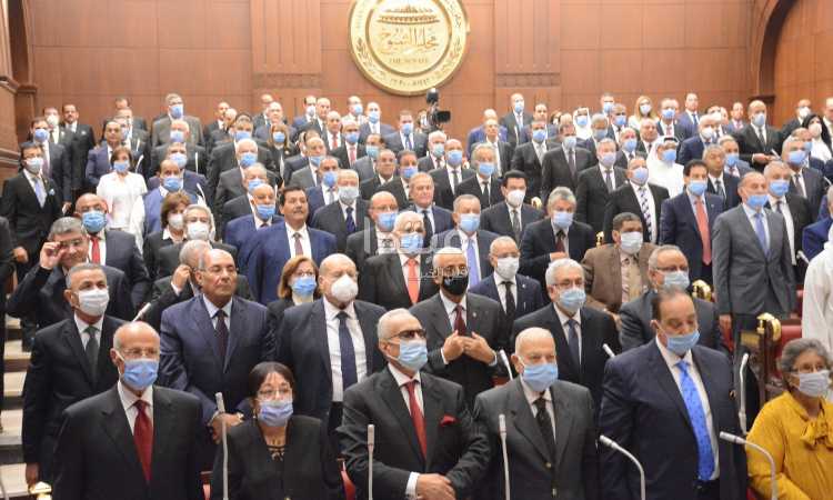 نواب مجلس الشيوخ يؤدون اليمين الدستورية