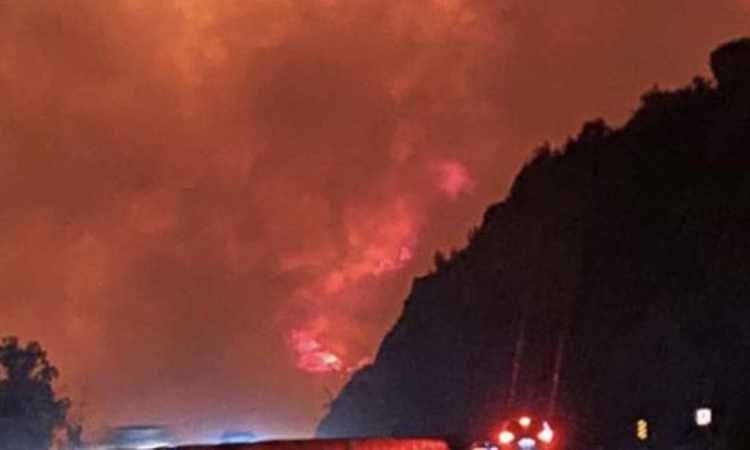 حريق بالسعودية