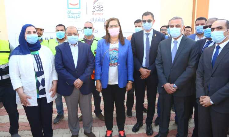 وزيرة التضامن فى سوهاج