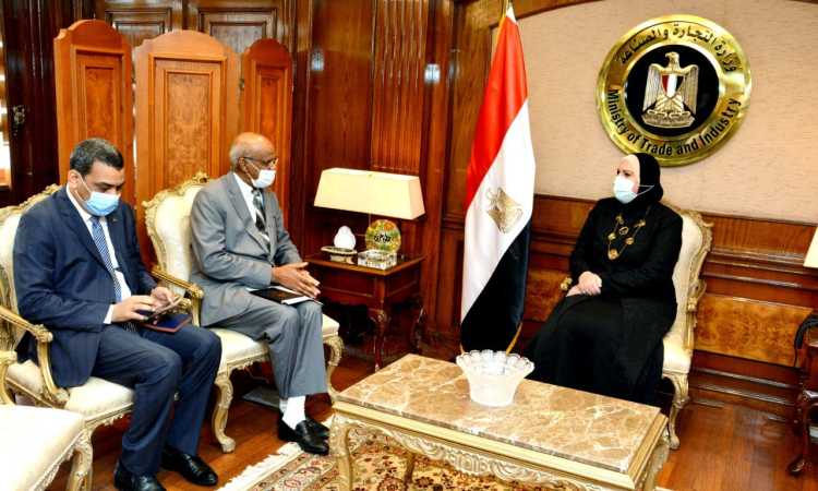 اجتماع وزيرة الصناعة